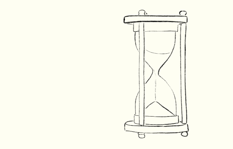 Sand clock
