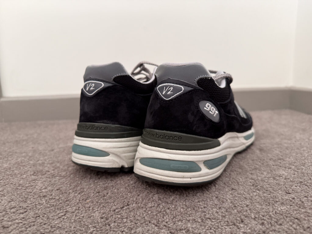 New Balance 991 V2 Back side View