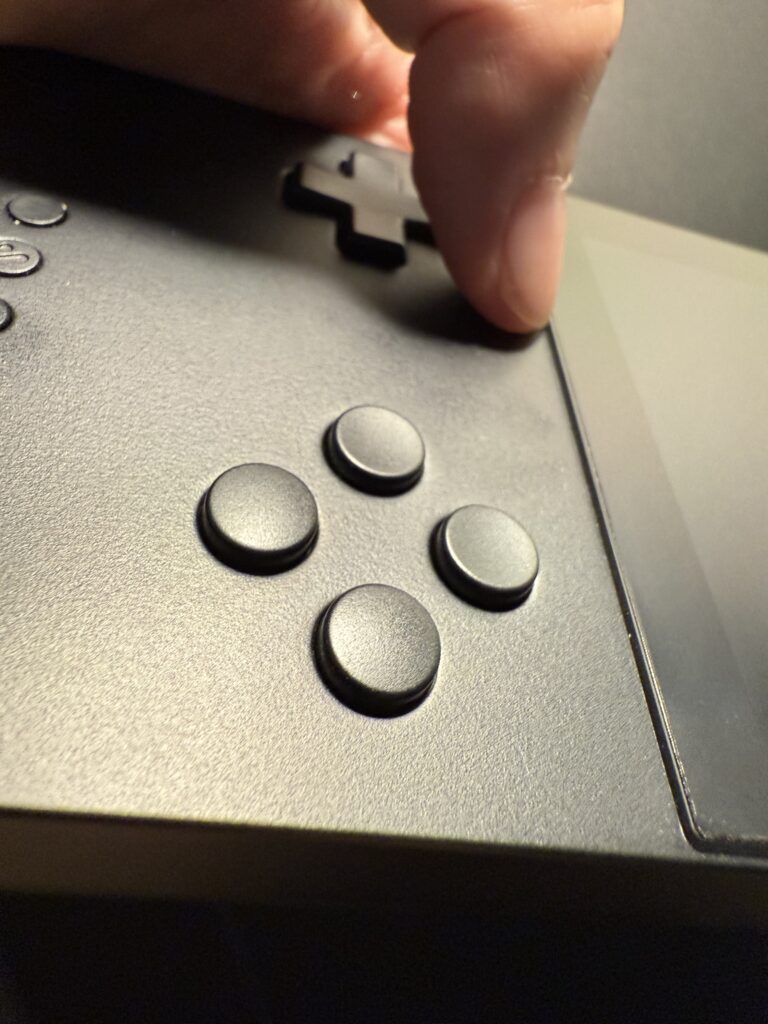 Analogue Pocket Button feel