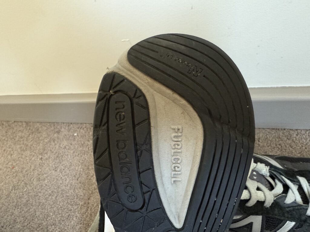 My 990 v6 pair, which does use N-Durance, has shown almost no outsole wear even after two years of use.
