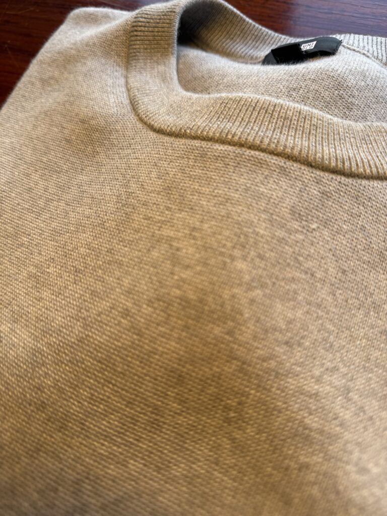 Washable Milano Ribbed Sweater  is made with Milano rib fabric