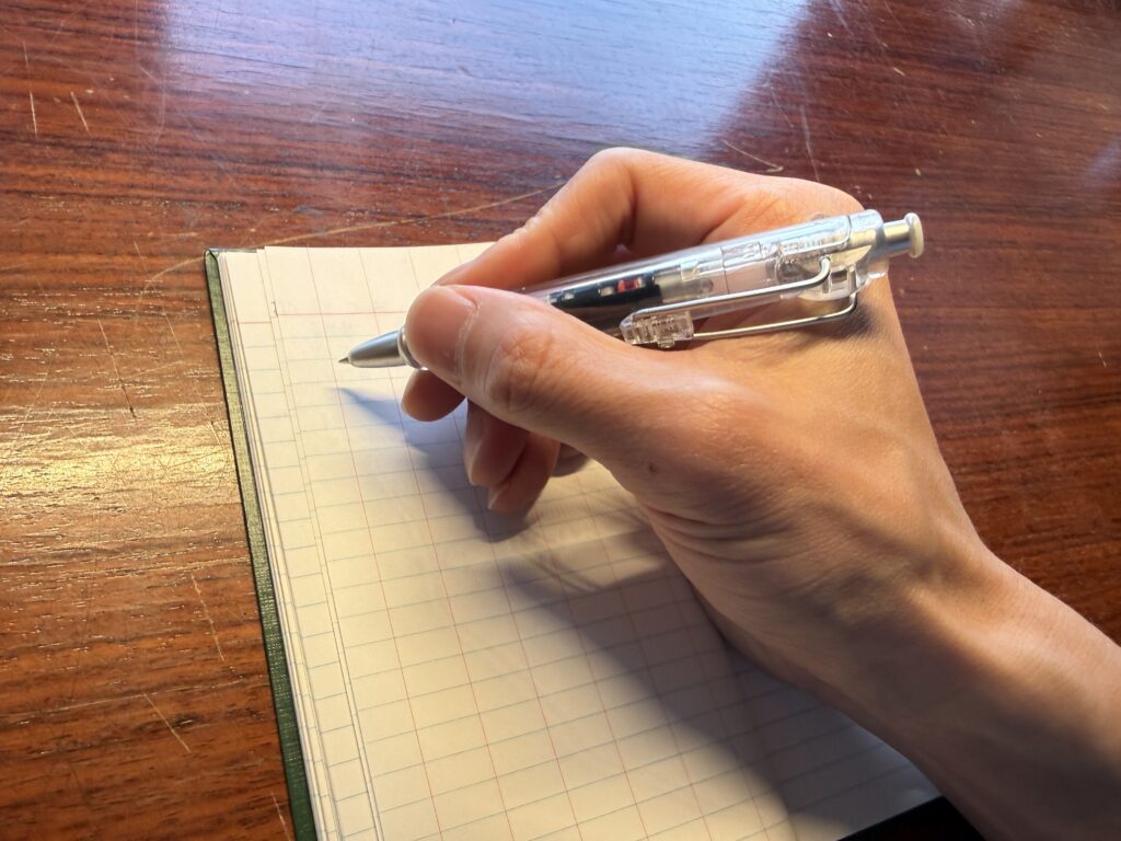 Taking ths note with Tombow AirPress