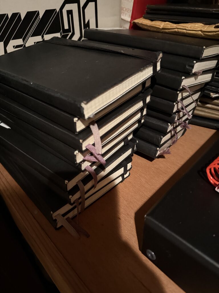 The Moleskines I’ve Used Over the Years

