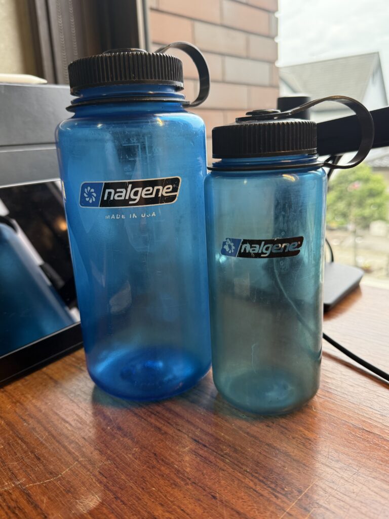 Two Nalgene bottle