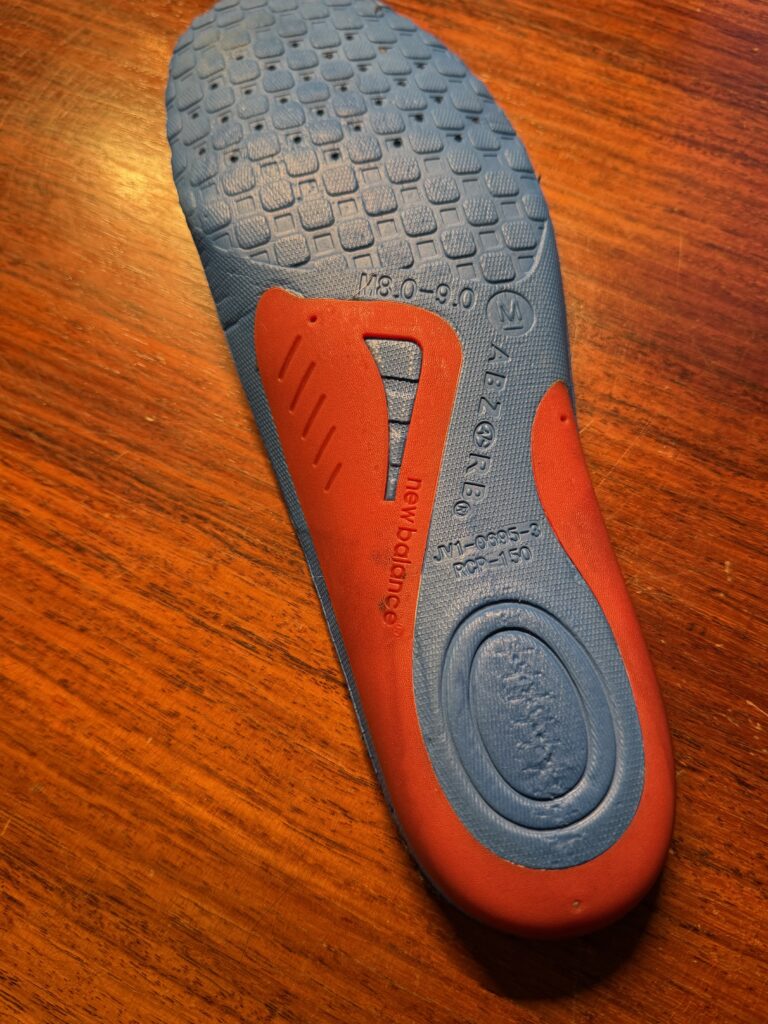 New Balance RCP150 Insole's chshioning