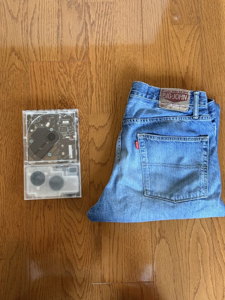 BIG JOHN M102SL jeans and km5 CD2 CD player, my July 2026 purchases