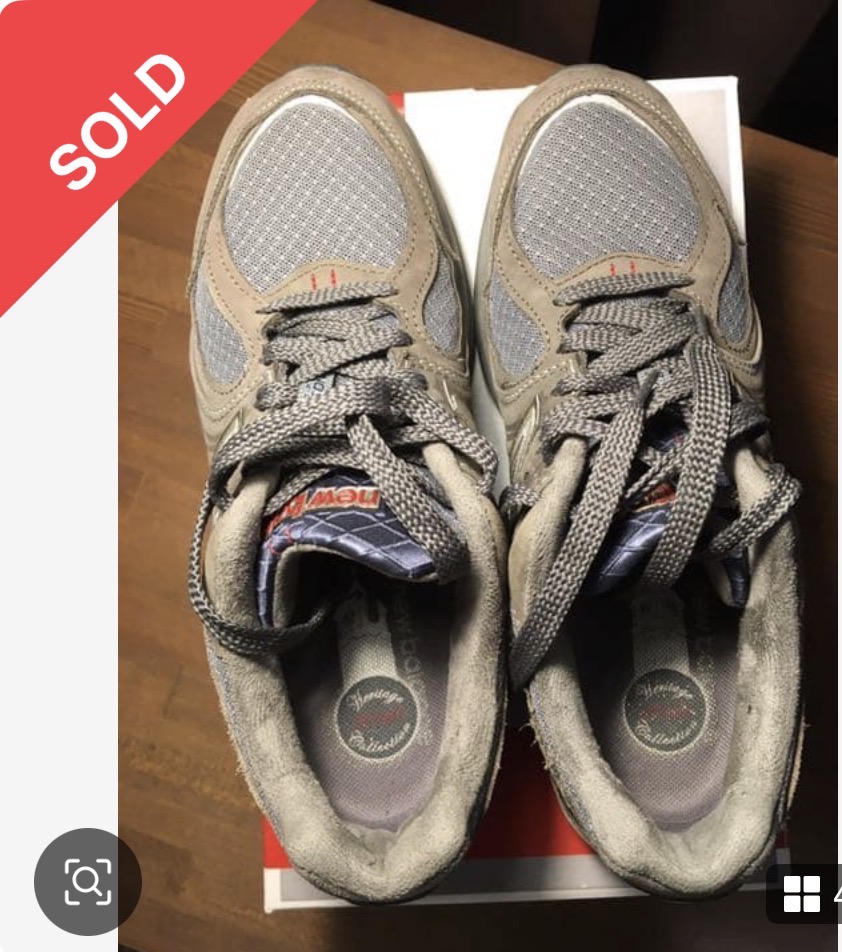 Top view of the New Balance M2040 V1 showing the nubuck upper and fit