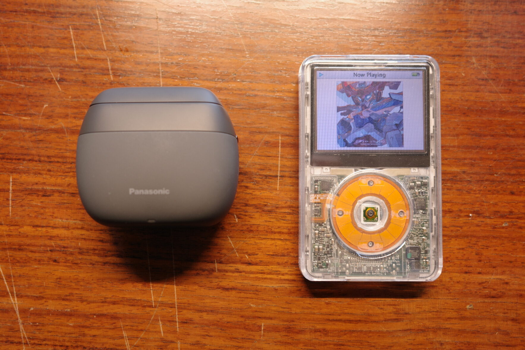 Panasonic LAMDASH PALM IN and iPod Classic bought in August 2026